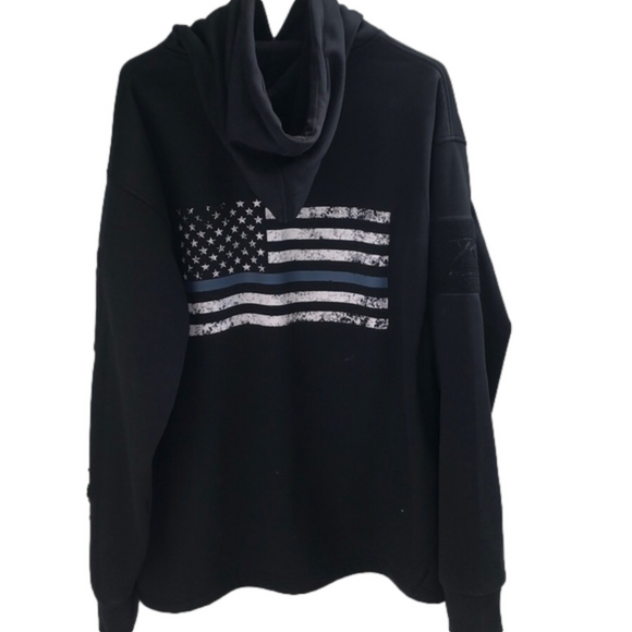 CONCEALED CARRY HOODIE - BLACK - Picture 2 of 3